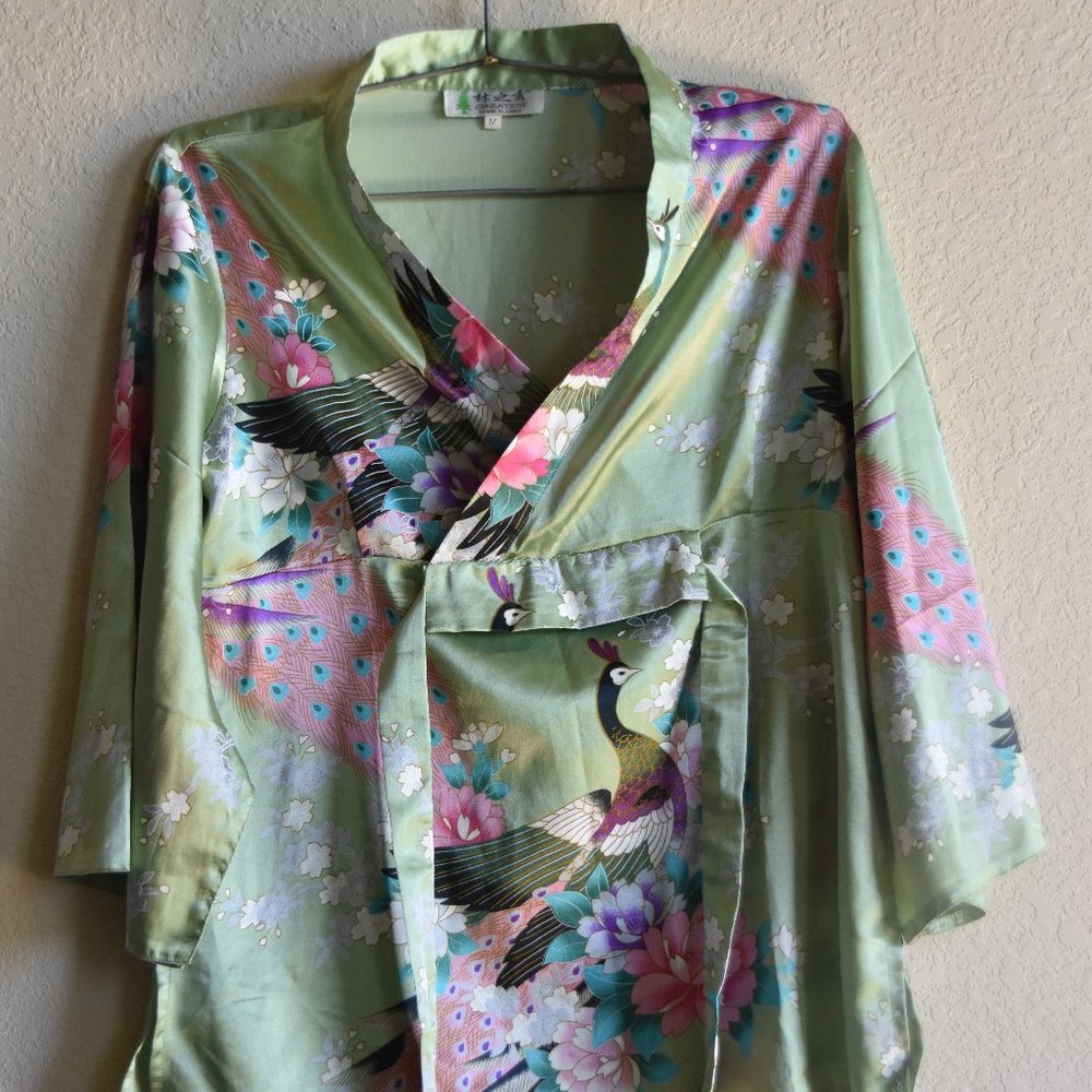 Green Authentic Cheongsam Top